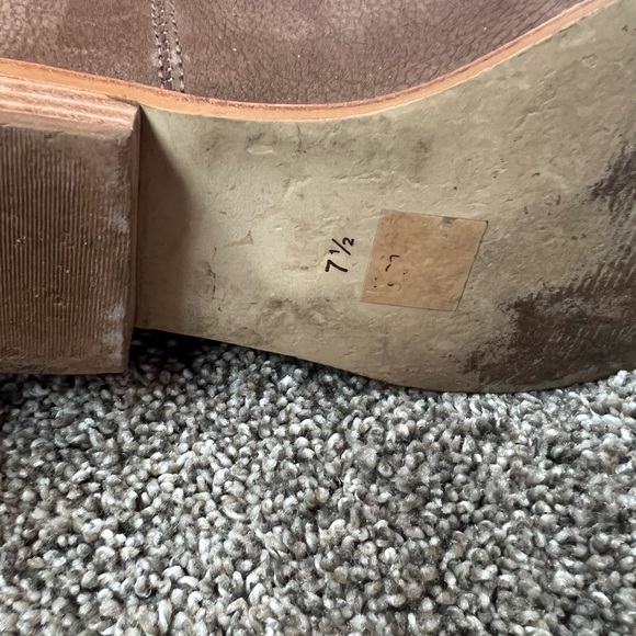 Rowen brown leather booties - Picture 3 of 3